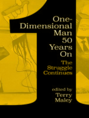 cover image of One-Dimensional Man 50 Years On